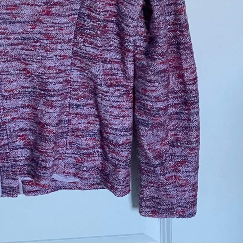 J. Crew Poppy Micro Tweed Cropped Jacket Blazer Size Small - 47726